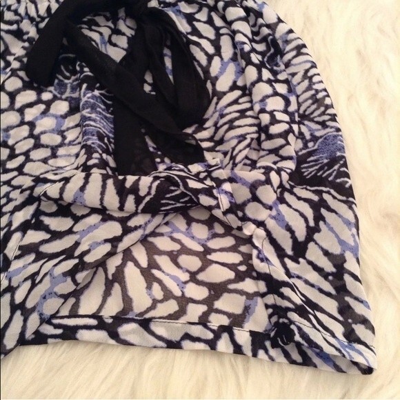 Fashion Bug Top 1X Semi Sheer Kimono Blouse (BG) - Picture 3 of 6